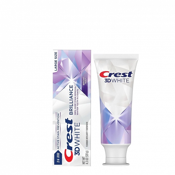 Crest 3D White Brilliance / Зубная паста отбеливащая, 121 гр