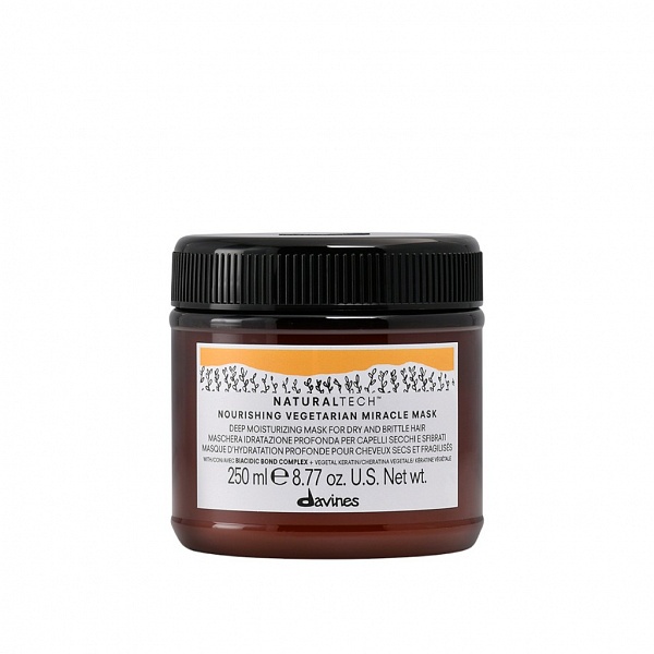 Davines NT Nourishing интенсивно питающая маска `Вегетарианское чудо`
