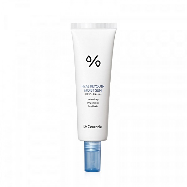 Dr. Ceuracle Hyal Reyouth Moist Sun / Увлажняющий солнцезащитный крем-гель