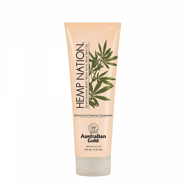 AUSTRALIAN GOLD HEMP NATION Sparkling Citrus & Champagne / Гель для душа Искрящиеся Цитрусовые и Шампанское, 235 мл