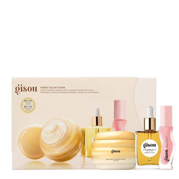 Gisou Honey Glow Icons / Набор из трёх средств