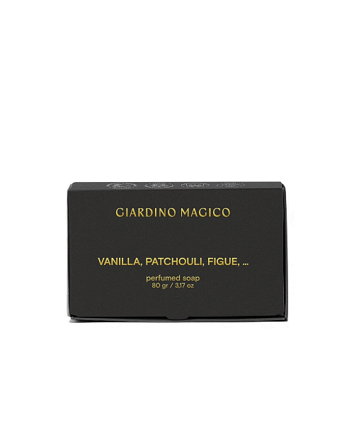 Giardino Magico Парфюмированное мыло Vanilla, Patchouli, Figue, 80 г