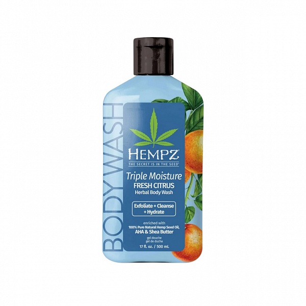 Hempz Гель для душа тройное увлажнение / Hempz Tripl Moisture Fresh Citrus