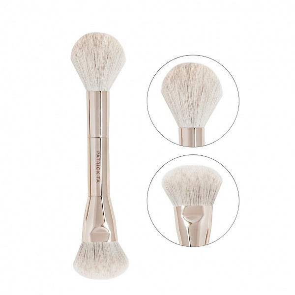 Patrick Ta Dual-Ended Blush Brush / Кисть для лица