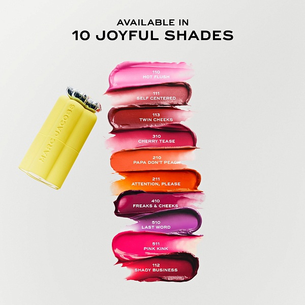 Marc Jacobs Balmy Blush Stick 112 Shady Business / Кремовые румяна, оттенок 112 Shady Business
