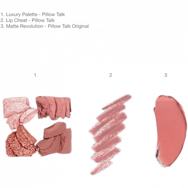 Charlotte Tilbury The Gift Pillow Talk Eyes & Lips / Набор с косметичкой